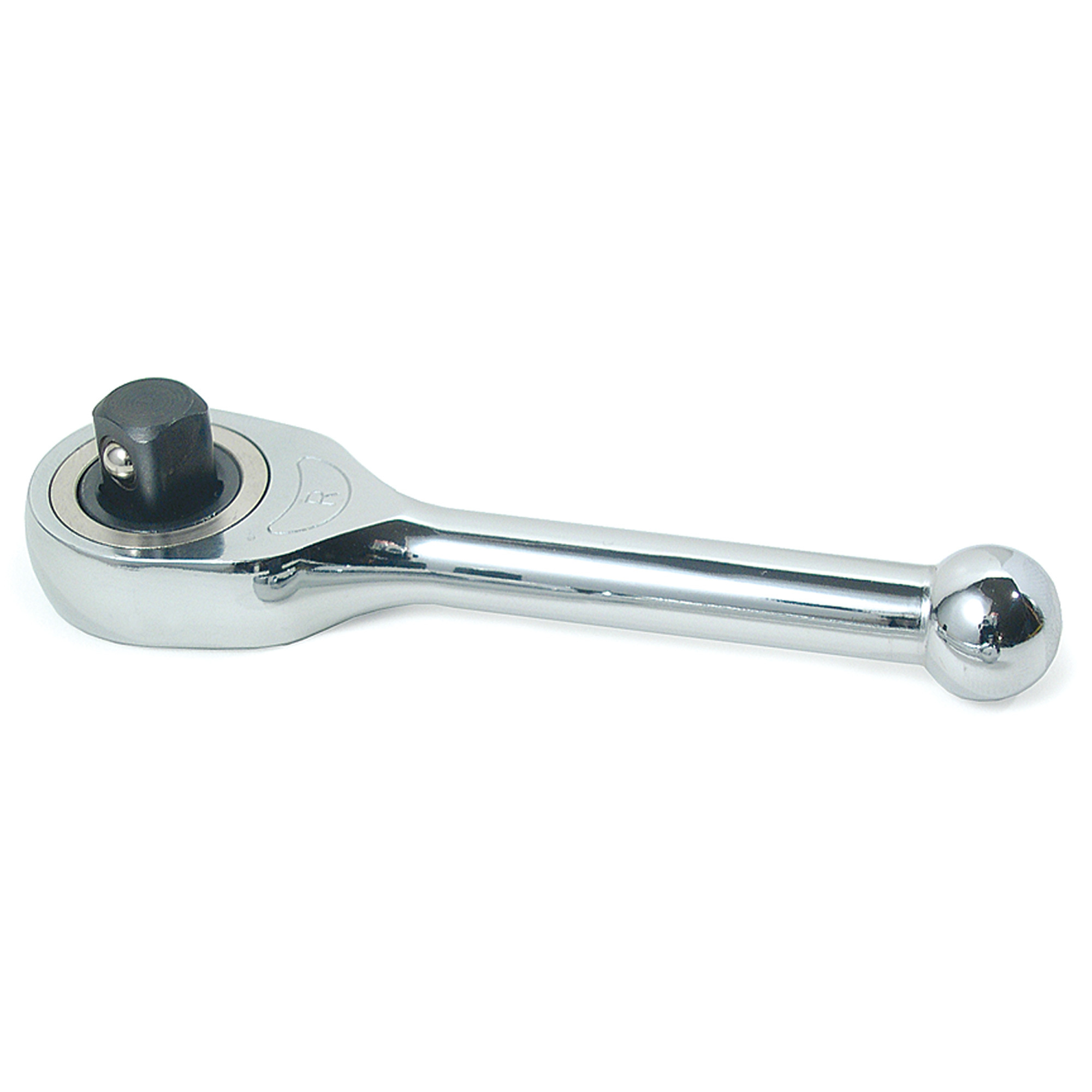 Klutch 4in. Gearless Micro Ratchet, 3/8in. Drive